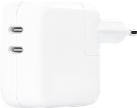 Apple 35W Dual USB-C Power Adapter Weiss