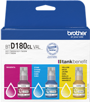 Brother BTD-180 Multipack cyan / magenta / geel