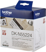 Brother DK-N55224 Papierrolle 54mm x 30,48m Weiss