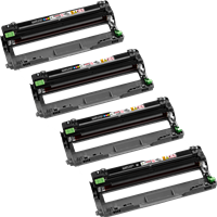 Brother DR-243CL Černá / tyrkysová / purpurová / žlutý