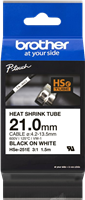 Brother HSe-251E Fita rotuladora PretosobreBranco