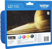 Brother LC-1100 Pack Preto / Cyan / Magenta / Amarelo