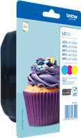 Brother LC-123-C M Y Multipack ciano / magenta / giallo