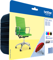 Brother LC-225XL-LC-229XL Multipack nero / ciano / magenta / giallo