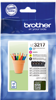 Brother LC-3217 Pack Preto / Cyan / Magenta / Amarelo