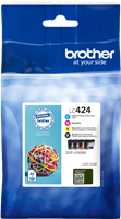 Brother LC-424 Pack Preto / Cyan / Magenta / Amarelo