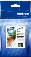 Brother LC-426 Multipack zwart / cyan / magenta / geel