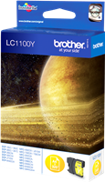 Brother LC1100Y Amarelo Cartucho de tinta