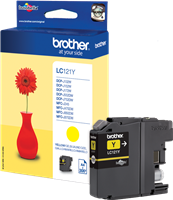 Brother LC121Y Amarelo Cartucho de tinta