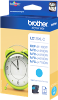 Brother LC125XLC Cyan Cartucho de tinta