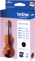 Brother LC127XLBK Preto Cartucho de tinta