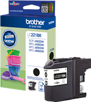 Brother LC221BK Preto Cartucho de tinta