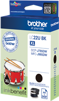 Brother LC22UBK Preto Cartucho de tinta