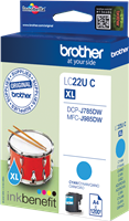 Brother LC22UC cian Cartucho de tinta
