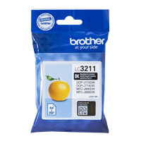 Brother LC3211BK Preto Cartucho de tinta