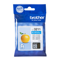 Brother LC3211C Cyan Cartucho de tinta