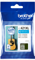 Brother LC421XLC Cyan Cartucho de tinta