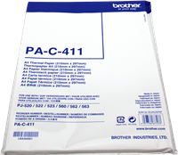 Brother Papier thermique PA-C-411 Blanc