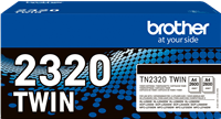 Brother TN-2320 TWIN Multipack Schwarz