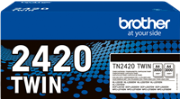 Brother TN-2420 TWIN Multipack Noir(e)
