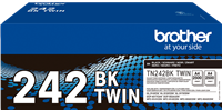 Brother TN-242BK TWIN Pack Preto