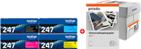 Brother TN-247 MCVP 01 Černá / tyrkysová / purpurová / žlutý 