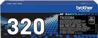 Brother TN-320BK Preto Tóner