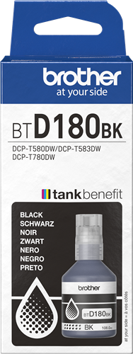 Brother BTD180BK Preto Cartucho de tinta