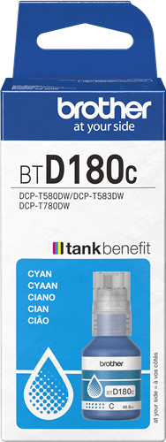 Brother BTD180C Cyan Cartucho de tinta