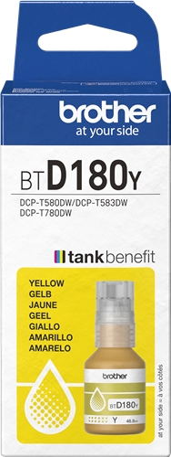 Brother BTD180Y Amarelo Cartucho de tinta