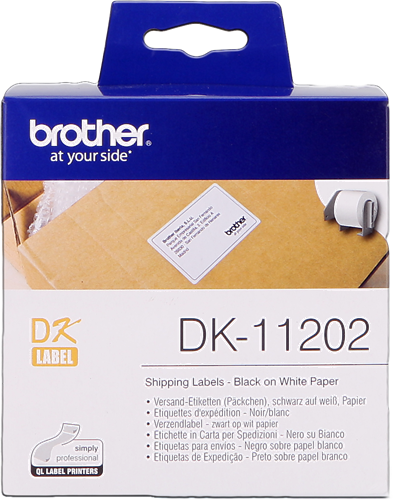 Brother DK-11202 Etichette di spedizione 62x100mm Nero su bianco