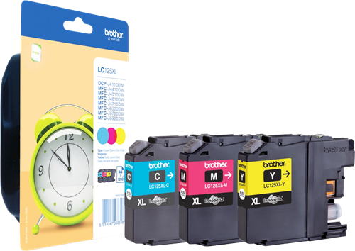 Brother LC-125XL Pack Cyan / Magenta / Amarelo