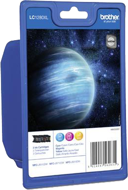 Brother DCP-J525W LC-1280XL-C M Y