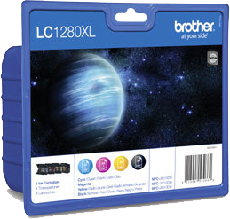 Brother LC-1280XL multipack black / cyan / magenta / yellow