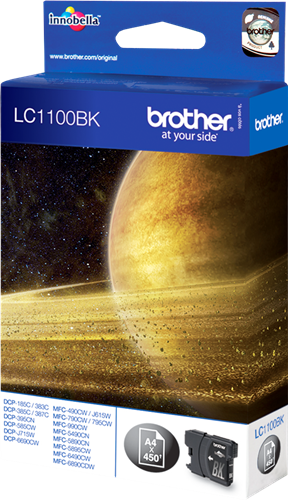 Brother LC1100BK Preto Cartucho de tinta