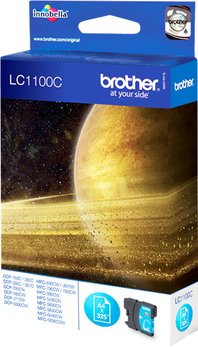 Brother LC1100C cyan inktpatroon