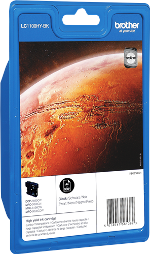 Brother LC1100HYBK Preto Cartucho de tinta