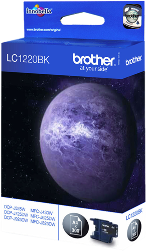 Brother LC1220BK czarny kardiż atramentowy