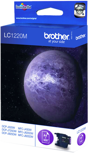 Brother LC1220M purpurová Inkoustovou kazetu