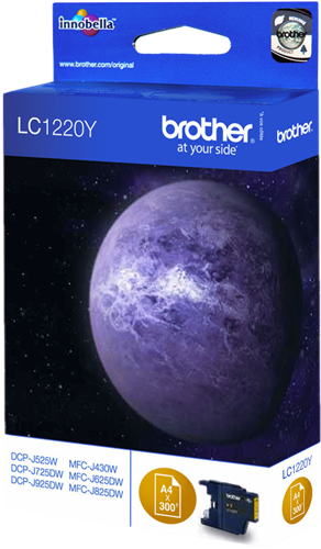 Brother LC1220Y Amarelo Cartucho de tinta