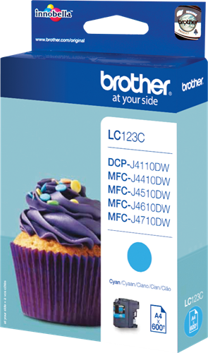Brother LC123C Cyan Cartucho de tinta