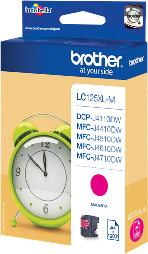 Brother LC125XLM magenta inktpatroon