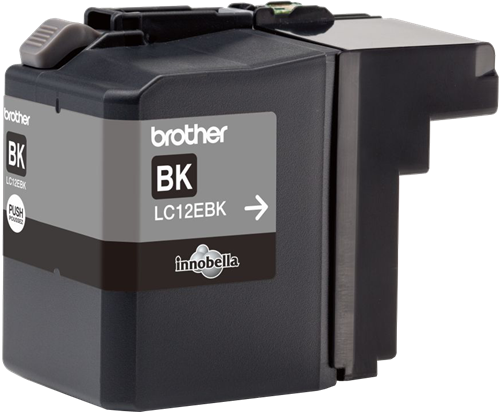 Brother LC12EBK Preto Cartucho de tinta