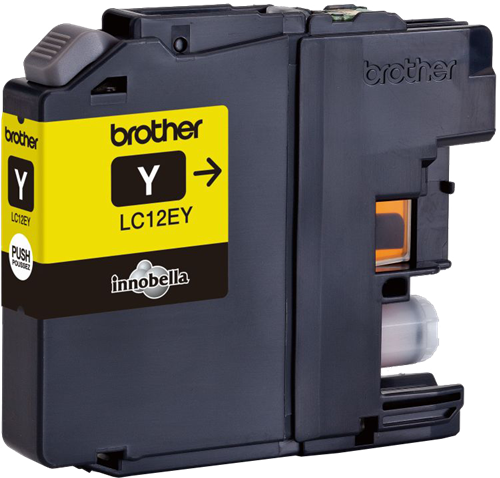 Brother LC12EY yellow ink cartridge