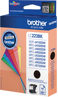 Brother LC223BK zwart inktpatroon