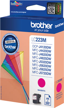 Brother LC223M purpurová Inkoustovou kazetu