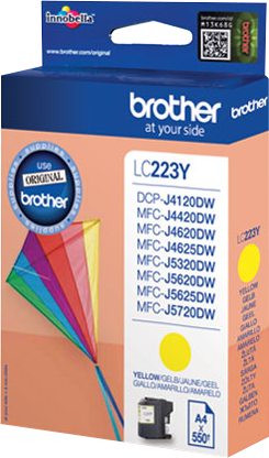 Brother LC223Y geel inktpatroon