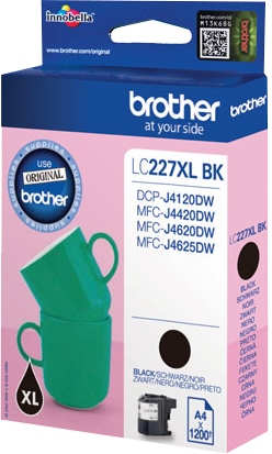 Brother LC227XLBK zwart inktpatroon