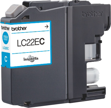 Brother LC22EC Cyan Cartucho de tinta