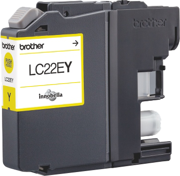 Brother LC22EY Amarelo Cartucho de tinta